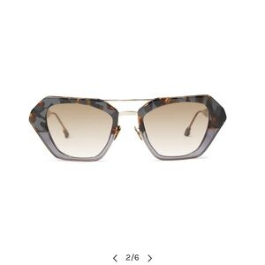 Coco and Breezy Serendipity Geometric Tortoise Sunglasses